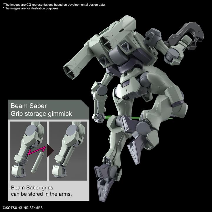 Produktbild Bandai THE WITCH FROM MERCURY - HG 1/144 Zowort - Model Kit
