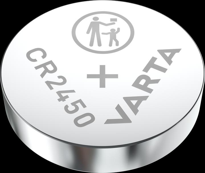 Produktbild Varta Batterie Knopfzelle CR2450 3V 570mAh Lithium 4St. (4 Stk., CR2450, 570 mAh)