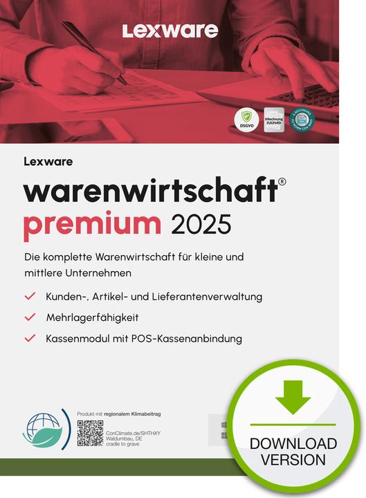 Actual product image Lexware warenwirtschaft premium 2025 Download Jahresversion (365-Tage) (1 User, 12 months)