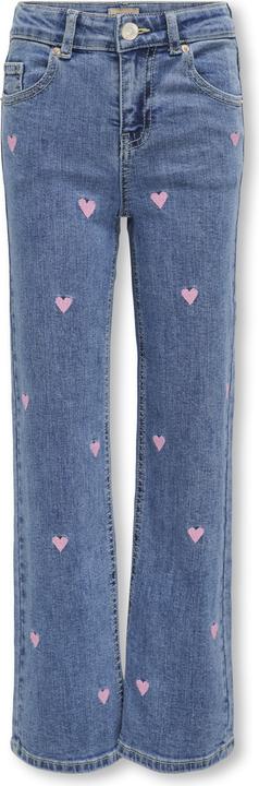 Produktbild Only Kogjuicy Wide Leg Heart Emb Dnm Jeans (134)