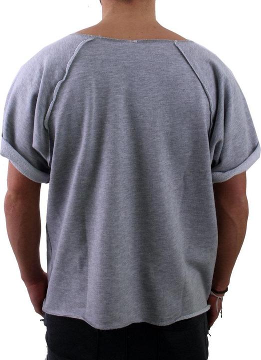 Actual product image Gym Generation Retro Bodybuilding T-Shirt Grey (L)