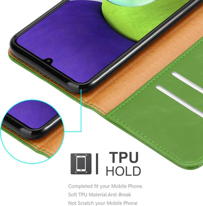 Produktbild Cadorabo Luxury Book Hülle (Samsung Galaxy M22, Samsung Galaxy A22, Samsung Galaxy A32)