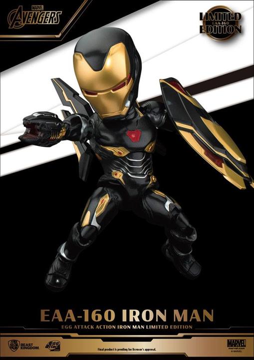Produktbild Beast Kingdom Avengers Infinity War Egg Attack figurine Iron Man Mark 50 Limited Edition 16 cm