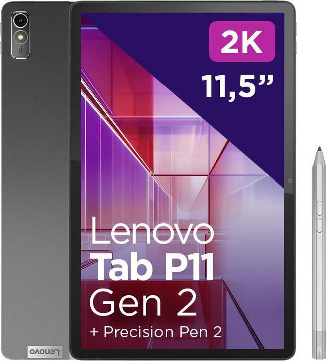 Produktbild Lenovo Tab P11 Gen 2 (nur WLAN, 11.50", 128 GB, Storm Grey)