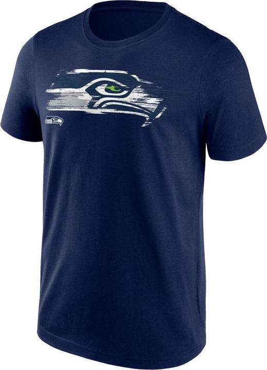 Actual product image Fanatics Seattle Seahawks Worn Logo Graphic T-Shirt 2XL (XXL)