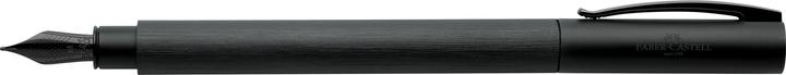 Actual product image Faber-Castell Ambition All Black B fountain pen (All Black, 1 x)