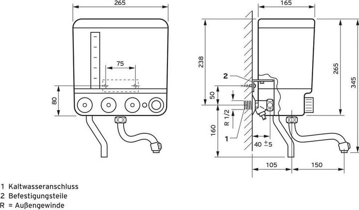 Produktbild Vaillant Kochendwassergerät