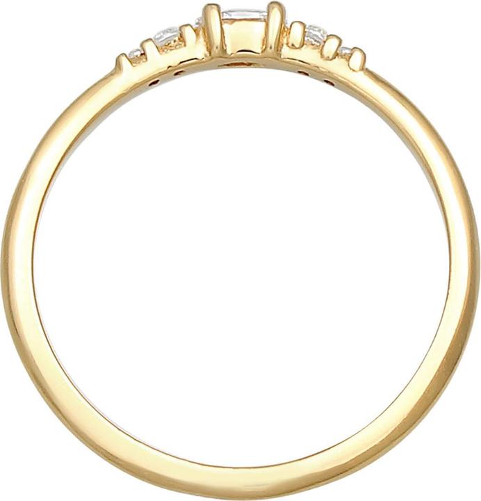Produktbild Elli Kristall Ring, Verlobungsring (54, 925 Silber)