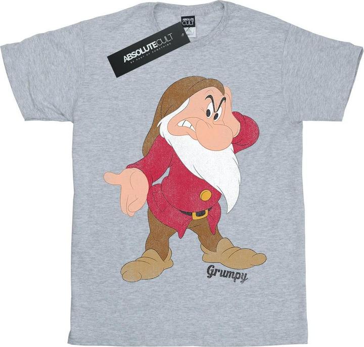 Immagine prodotto Disney Snow White And The Seven Dwarves Classic Grumpy Maglietta Ragazze (116)