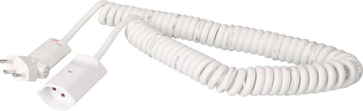 Actual product image Max Hauri Extension cable 4 m T13 - T12 ClipClap, white (4 m, Type 12, Type 13)