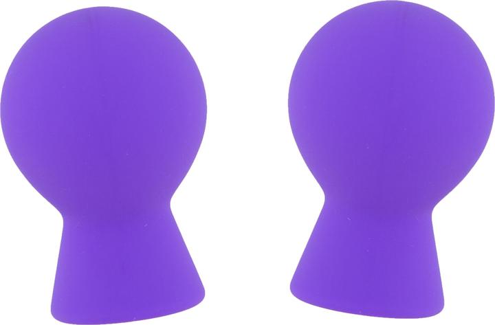 Dream Toys Pompka-LIT-UP NIPPLE SUCKERS SMALL PURPLE