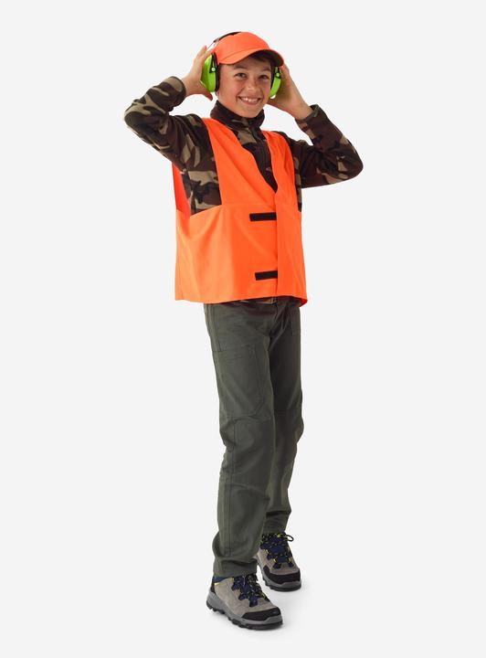 Produktbild Solognac Hose 500 strapazierfähig Kinder grün (6, 7, 8)