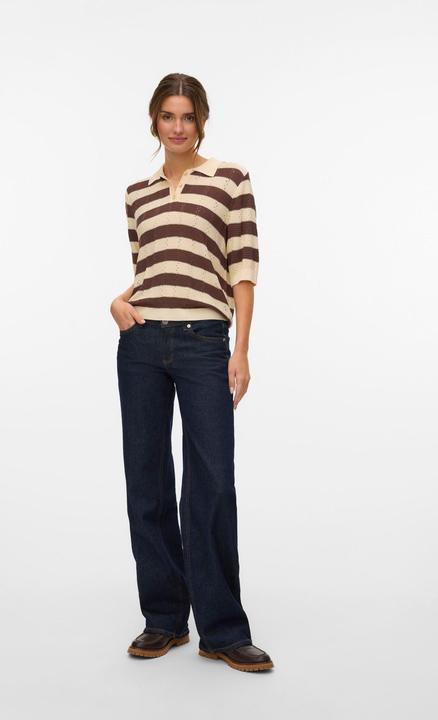 Produktbild Vero Moda VMRANDI Gestricktes Poloshirt Polo (L)