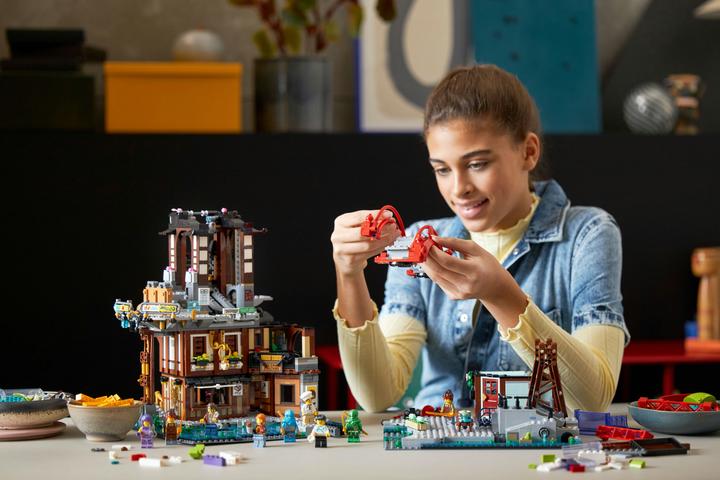 Actual product image LEGO Ninjago - Markets in the City (71799, LEGO Ninjago, LEGO Rare Sets)