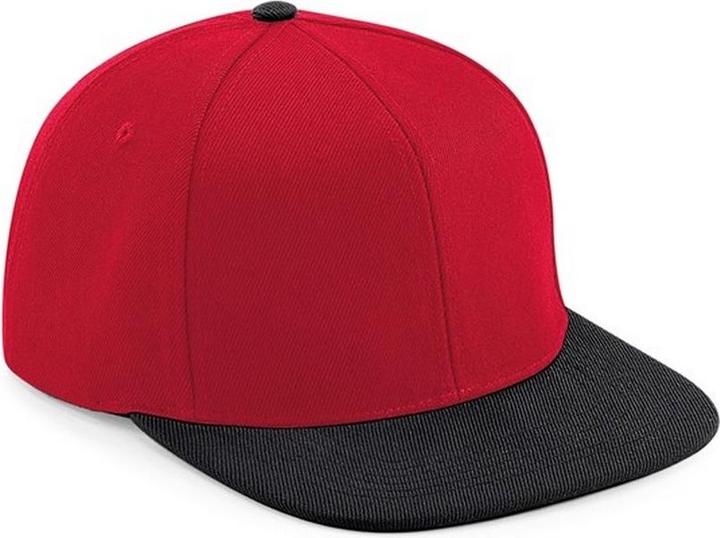 Image du produit Beechfield Casquette de baseball 6 panneaux Snapback (Taille unique)
