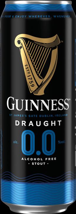 Produktbild Guinness Draught 0.0% (24 x 44 cl)