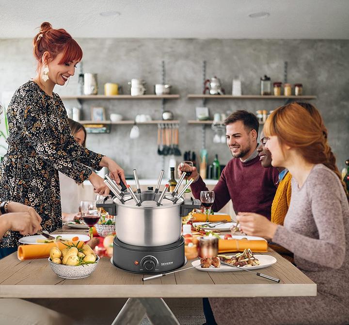 Immagine prodotto Severin FO 2470 (Fondue al cioccolato, Fondue di formaggio, Fondue Chinoise, Fonduta Bourguignonne)
