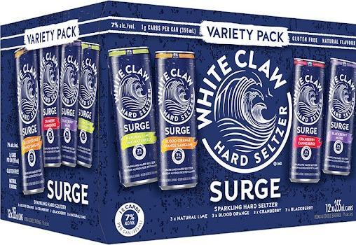 Immagine prodotto White Claw SURGE Seltzer duro VARIETÀ Confezione / (24 x 35,5 cl)
