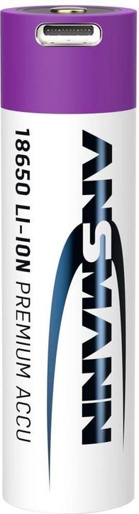 Immagine prodotto Ansmann Li-Ion 18650 (1 pz., 18650, 2600 mAh)
