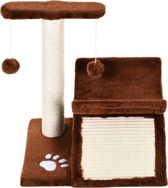 Immagine prodotto Jamb Albero per gatti (43 cm, Marrone, Bianco)