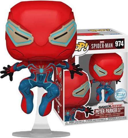 Produktbild Funko POP! Marvel Spider-Man 2 Peter Parker (Velocity Suit) Exclusive