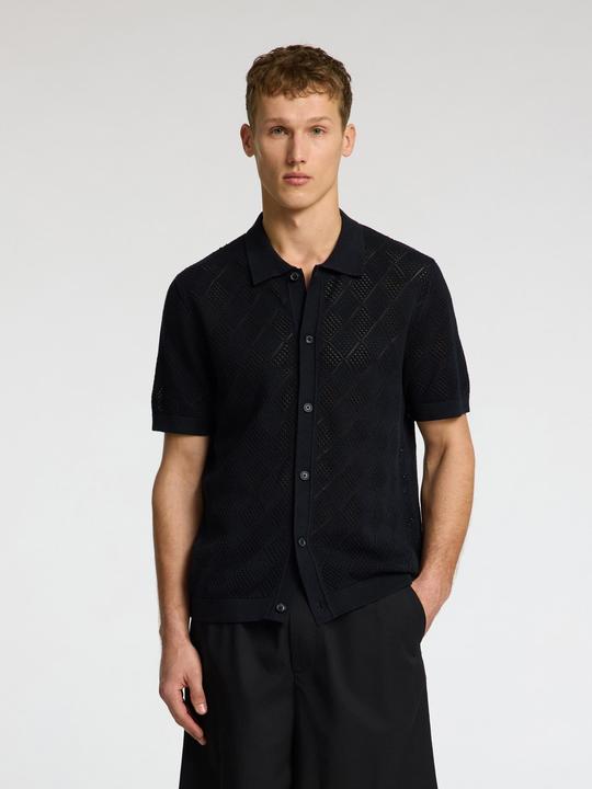 Immagine prodotto Selected Homme Kurzarm Polohemd aus Strick (XXL)