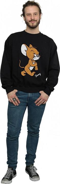 Image du produit Tom & Jerry Mens Angry Mouse Cotton Sweatshirt (XL)