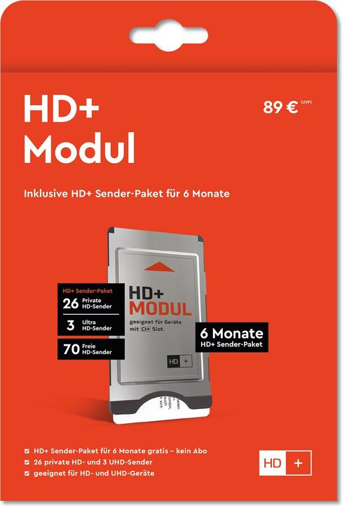 Actual product image HD+ HD+Module m.6 monthly pass (Nagravision, CI module)