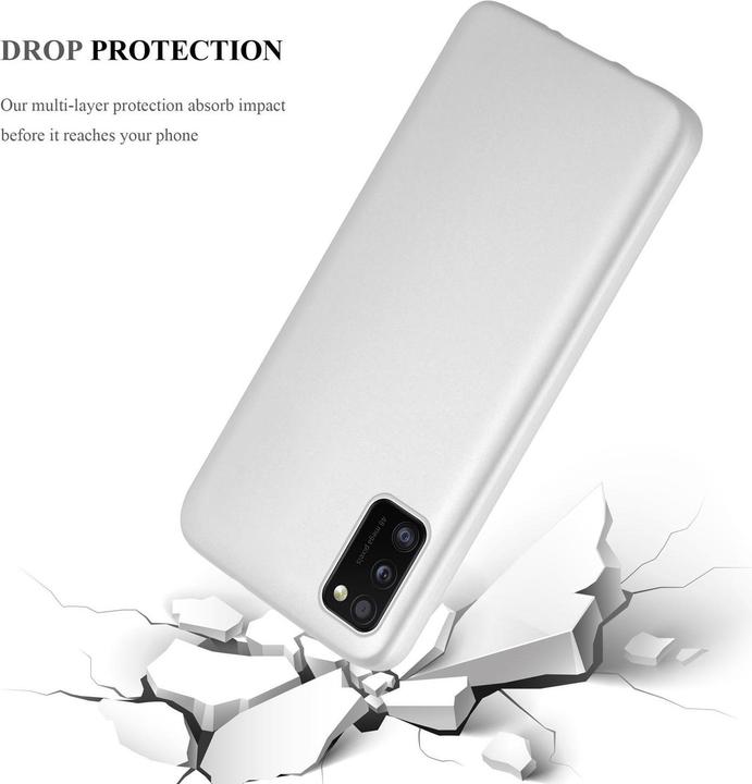 Image du produit Cadorabo Couverture métallique mate TPU (Samsung Galaxy M40s)