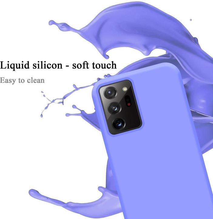 Actual product image Cadorabo TPU Liquid Silicone Case Cover (Samsung Galaxy Note 20 Ultra)