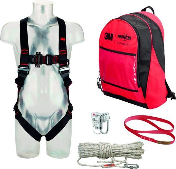 3M Absturzsicherungs-Set Vertikal (Höhensicherungsset, 140 kg)