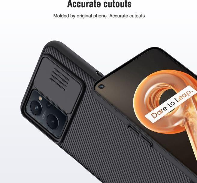 Actual product image Nillkin CamShield Series Hardcase Cover (Oppo A96, Realme 9i, Oppo A76)