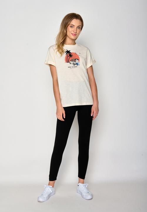 Produktbild Greenbomb Women's Nature Beach Trip Stop T-Shirt (XS)