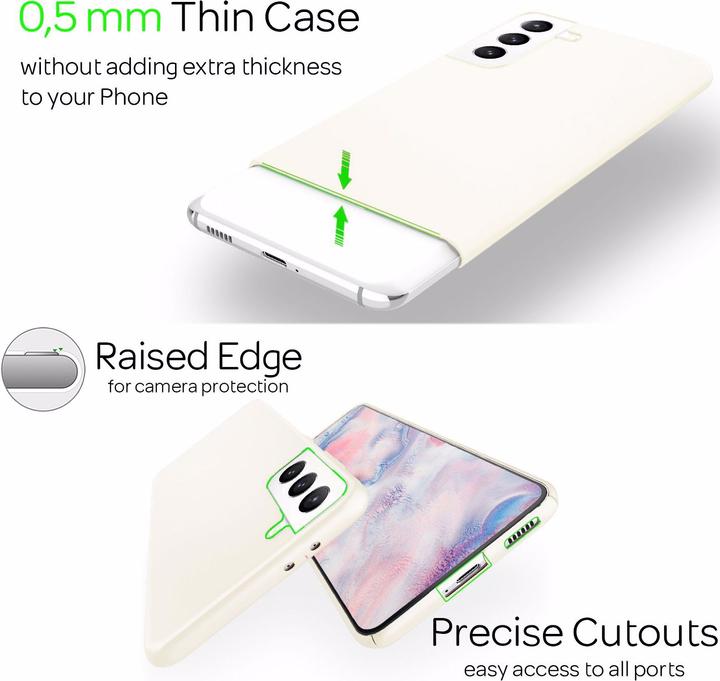 Image du produit Nalia Étui pour téléphone portable extra-fin (Samsung Galaxy S22)