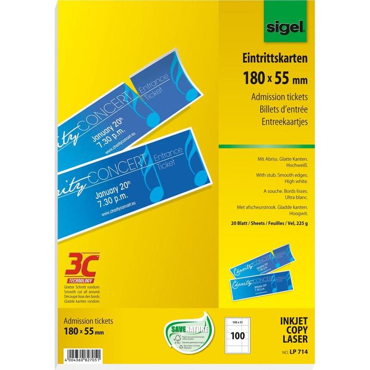 Image du produit Sigel Billets