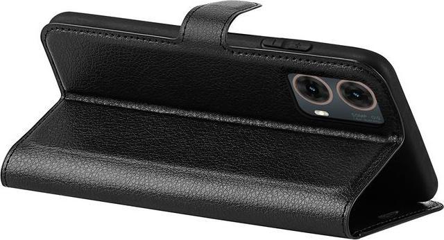 Produktbild MU Classic Litchi Leder Bookcover Series (Motorola Moto G85)