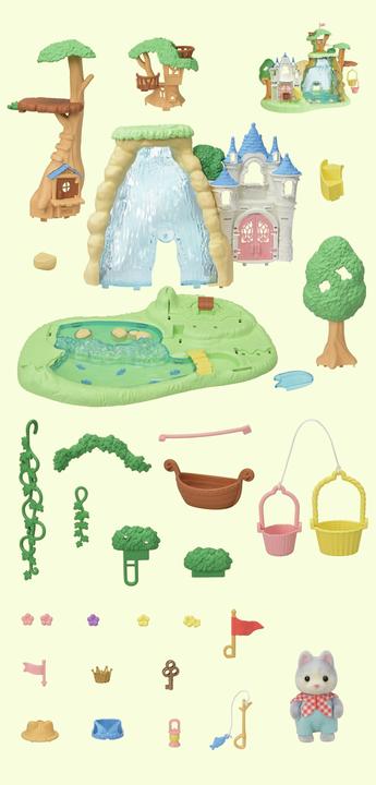 Image du produit Sylvanian Families Terrain d'aventure de la cascade