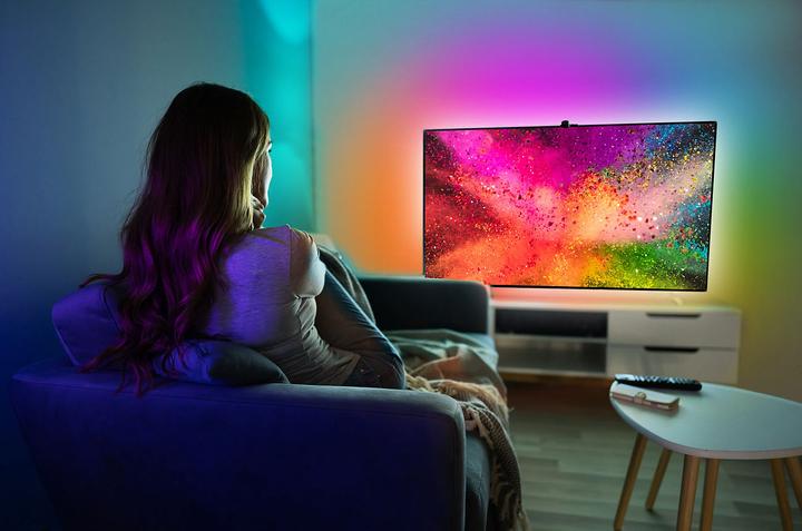 Actual product image Luminea TV-Hintergrundbeleuchtung mit Kamera (3.80 m)