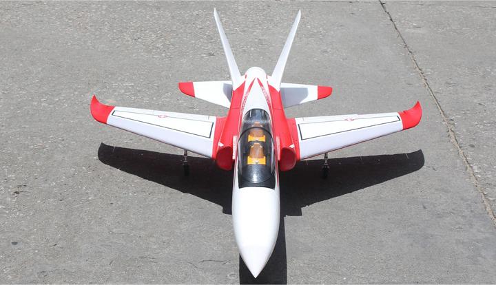 Immagine prodotto Amewi Girante Jet Super Scorpion 6-8S rosso/bianco PNP (Jet)