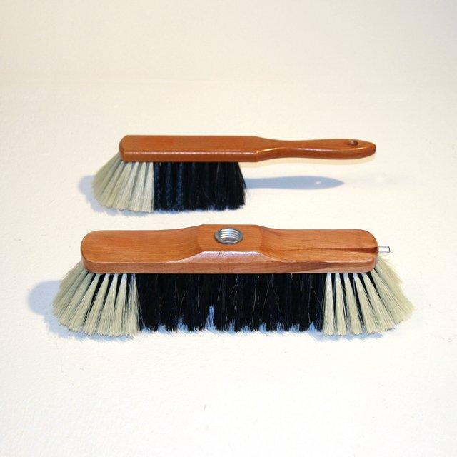 Produktbild Axentia Handfeger, Holz, Rosshaar-Mischung