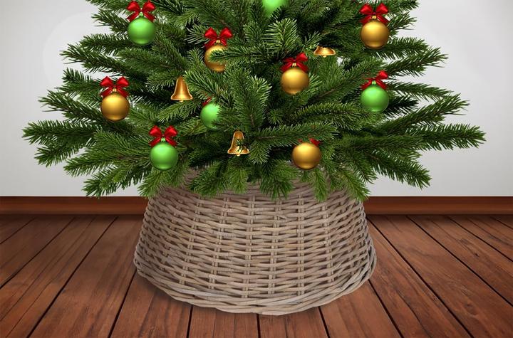 Image du produit Spetebo Sapin de Noël Rock, Nature (1 -pièce)