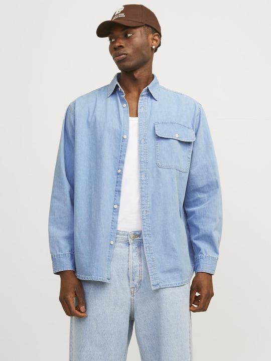 Actual product image Jack & Jones Denim shirt JJIWILSON JJSHIRT (S)