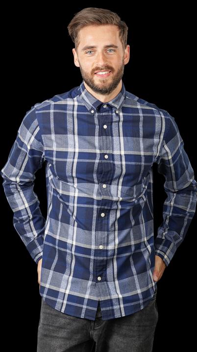 Immagine prodotto GANT Check Shirt Long Sleeve Marine (M)