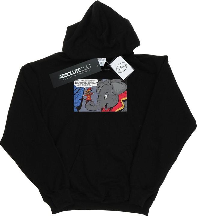 Actual product image Disney Mens Dumbo Rich And Famous Hoodie (L)