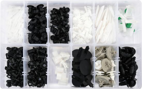 Yato KFZ/Auto Befestigung Clips Sortiment Box 255tlg. VOLKSWAGEN ( YT-06663)