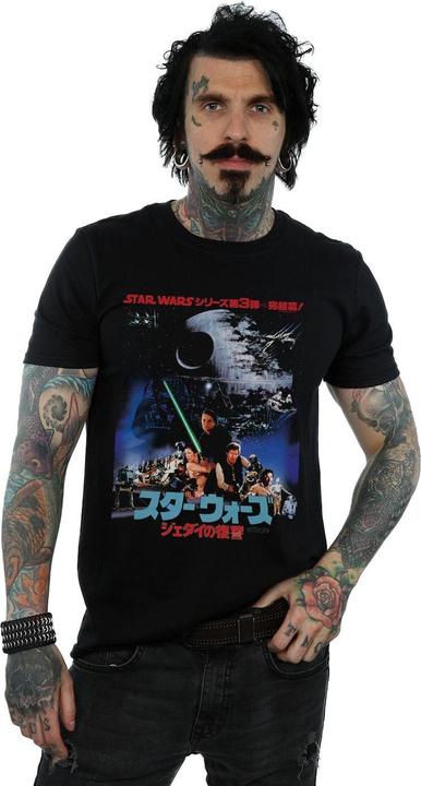 Produktbild Star Wars Katakana Return Of The Jedi Poster TShirt (XL)