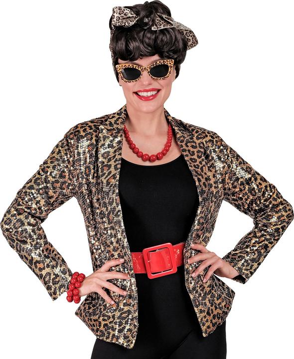 Produktbild Widmann PARTY FASHION BLAZER (Pailletten Blazer in Leopardenmuster), S (S)