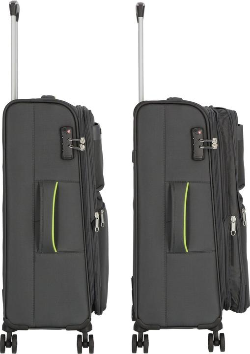 Produktbild D&N Travel Line 6704 4-Rollen Kofferset 3tlg. (208 l, XL (ab 115l))