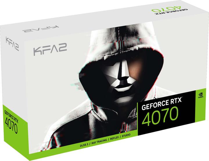 Produktbild KFA2 GeForce RTX 4070 EX Gamer White (12 GB)