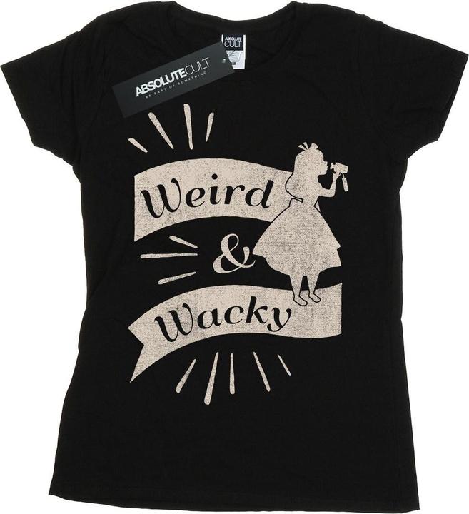 Immagine prodotto Disney Alice In Wonderland Weird And Wacky Maglietta Donna (XXL)